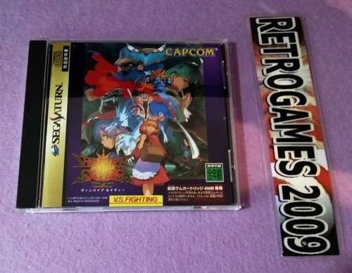 Vampire savior sega saturn - vampire,